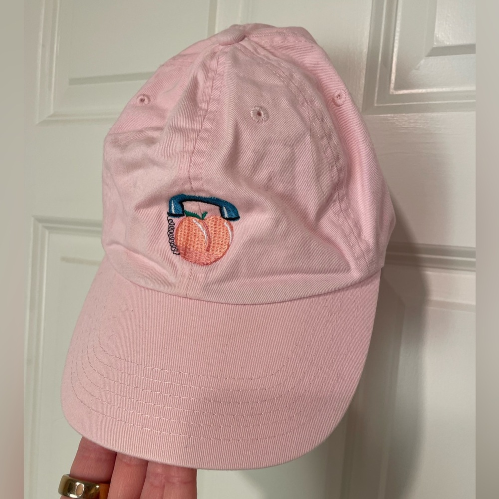 Naughty Peach Adjustable Baseball Cap